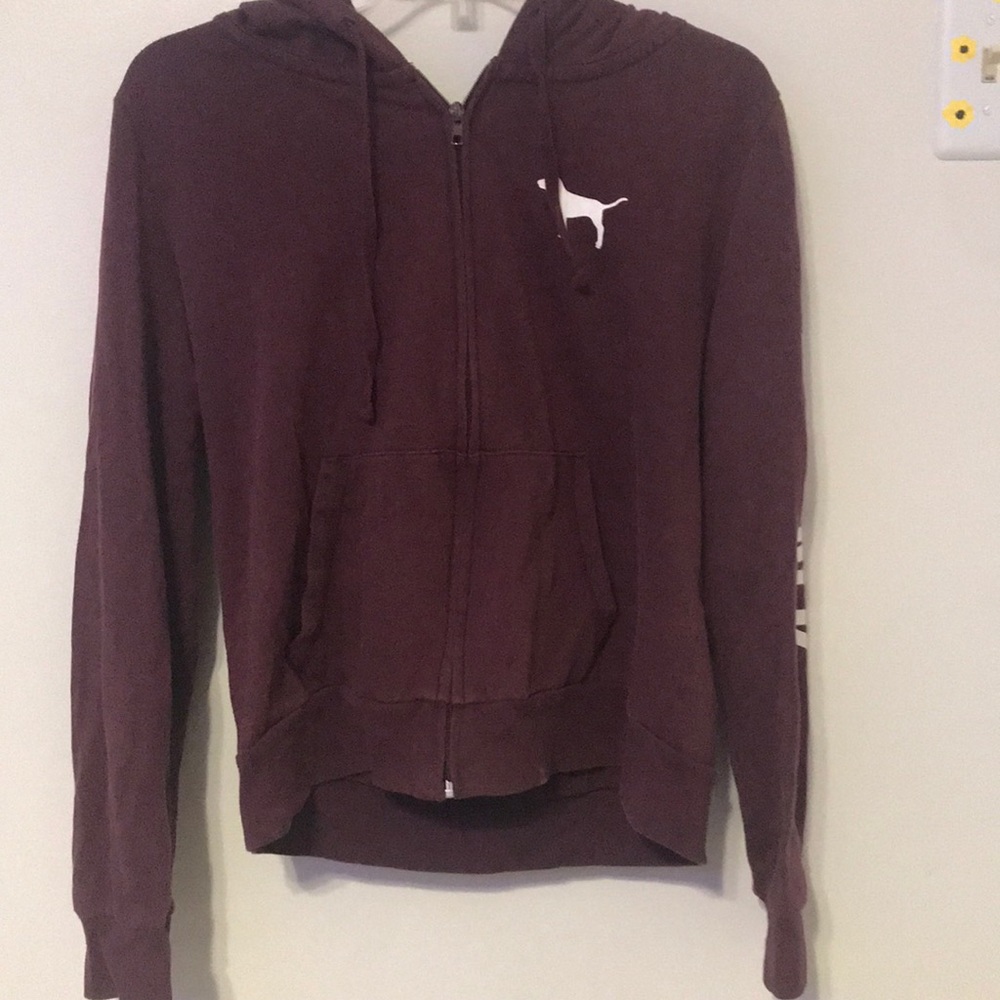 vs PINK zip up jacket